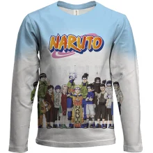 Детский 3D лонгслив Naruto`s comand 3