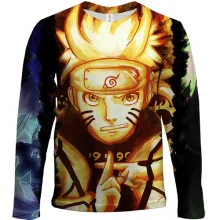 Детский 3D лонгслив Naruto`s comand 4