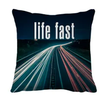 3D подушка Life fast - die young