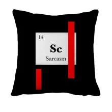 3D подушка Sc Sarcasm как химический элемент