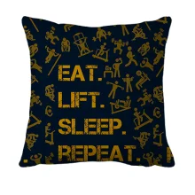 3D подушка Eat Lift Sleep Repeat