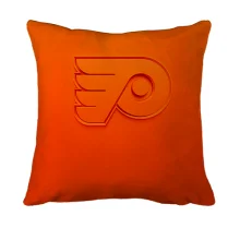3D подушка Philadelphia Flyers на помаранчевому тлі