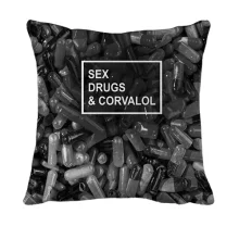 3D подушка Sex Drugs Corvalol