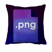 3D подушка с надписью PNG