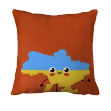 3D подушка з Україною