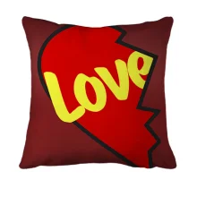 3D подушка з написом "Love" (Love is)
