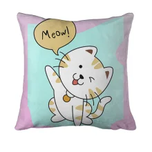 3D подушка с котом Meow