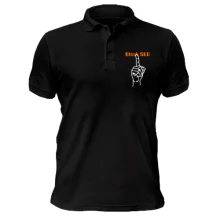 Футболка поло Black SEO