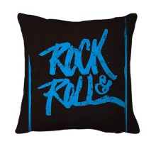 3D подушка Rock & Roll в стиле голубого граффити