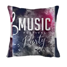 3D подушка Music festival party