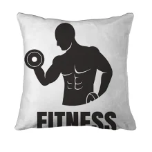 3D подушка Fitness Gym с атлетами