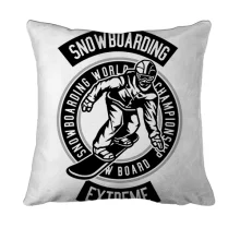 3D подушка Snowboarding extreme
