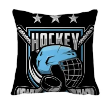 3D подушка Blue Hockey