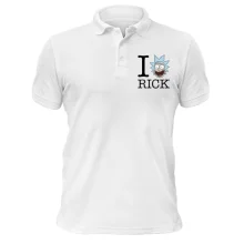 Футболка поло Rick And Morty - I Love Rick