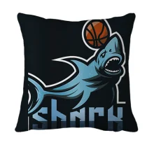 3D подушка shark basketball