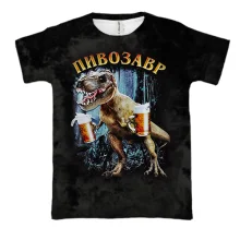 3D футболка Пивозавр