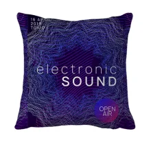 3D подушка Electronic sound