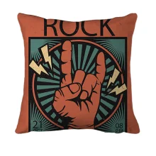 3D подушка rock festival