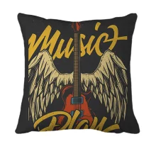 3D подушка Music play rock