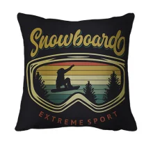 3D подушка Snowboard extreme sport