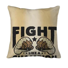 3D подушка Fight like a champion