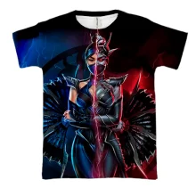 3D футболка Mortal Kombat - Kitana