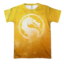3D футболка Mortal Kombat Logo