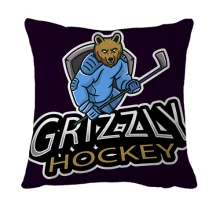 3D подушка Grizzly Hockey