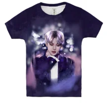 Детская 3D футболка BTS Jimin