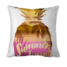 3D подушка Summer Time с ананасом и пальмами