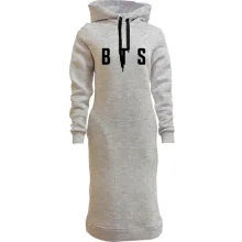 Худі сукня BTS (напис)