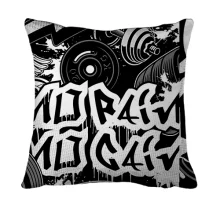3D подушка No pain graffiti