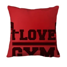 3D подушка I love gym