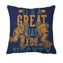 3D подушка Great day for hockey