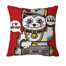 3D подушка Hip hop cat