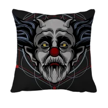 3D подушка з сумним клоуном