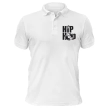 Футболка поло I love Hip Hop