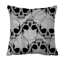 3D подушка Skull pattern