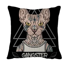 3D подушка Gangster Cat