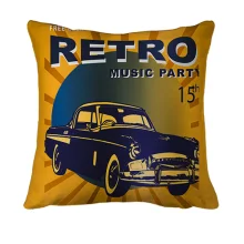 3D подушка Retro Music Part