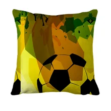 3D подушка Football Yellow