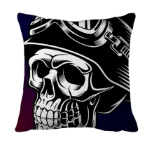 3D подушка Skull Pop Art с черепом в каске