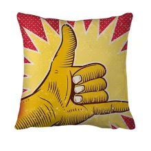 3D подушка Rasta Hand Pop Art