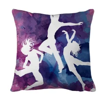 3D подушка Watercolor Dancing