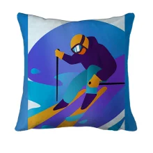 3D подушка Ski Art
