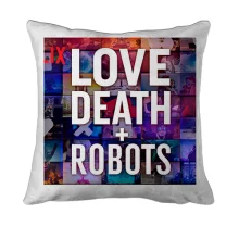 3D подушка Love death + robots.