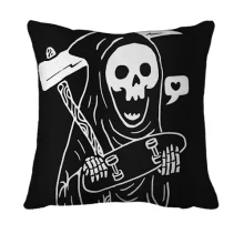 3D подушка Death loves a skate