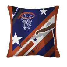 3D подушка Basketball Collage