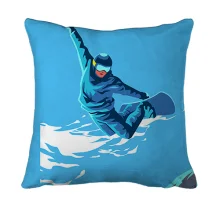 3D подушка Snowskater is Jumping