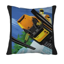 3D подушка Snowmobile bottom view